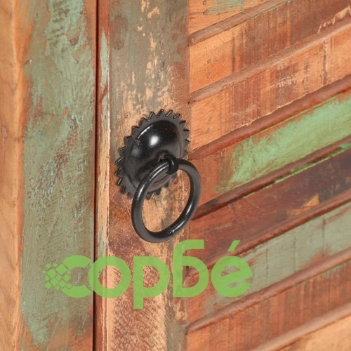 Нощно шкафче, 40х30х50 см, регенерирано дърво масив ➤ топ цена ➤ sorbe.bg