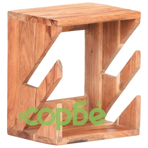 Стенна стойка за скейтборд, 25x20x30 см, акация масив ➤ топ цена ➤ sorbe.bg