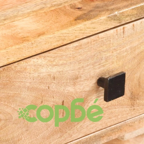 Конзолна маса, 115x35x76 см, мангово дърво масив ➤ топ цена ➤ sorbe.bg