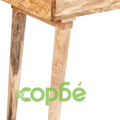 Конзолна маса, 115x35x76 см, мангово дърво масив ➤ топ цена ➤ sorbe.bg