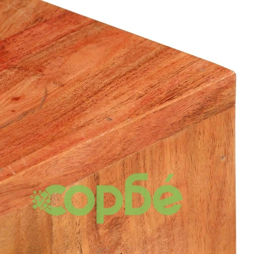 Стойки за растения, 2 бр, масивно акациево дърво ➤ топ цена ➤ sorbe.bg