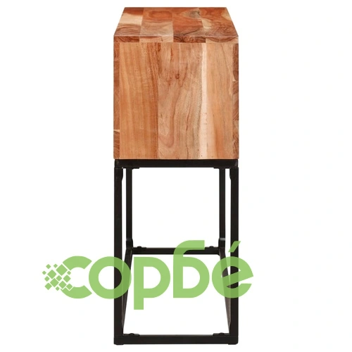 Конзолна маса, 120x30x75 cм, акациево дърво масив ➤ топ цена ➤ sorbe.bg