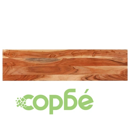 Конзолна маса, 120x30x75 cм, акациево дърво масив ➤ топ цена ➤ sorbe.bg