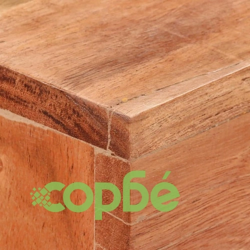 Конзолна маса, 120x30x75 cм, акациево дърво масив ➤ топ цена ➤ sorbe.bg