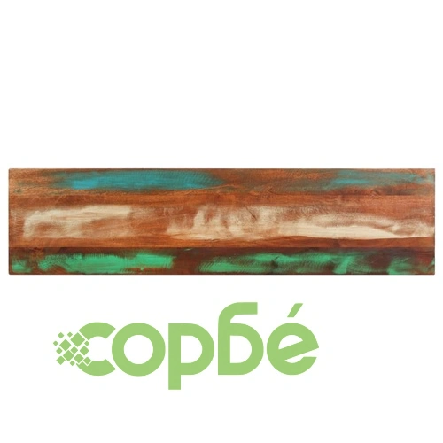 Конзолна маса, 120x30x75 cм, регенерирано дърво масив ➤ топ цена ➤ sorbe.bg