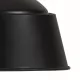 Индустриална пенделна лампа, 32 см, черна, E27