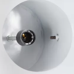 Индустриална пенделна лампа 25 W бяла кръгла манго 52 см E27