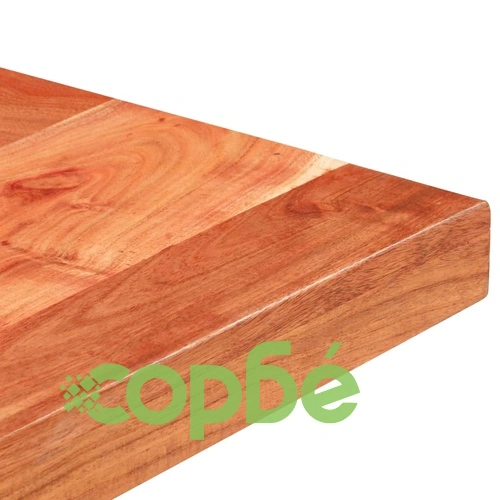 Бистро маса, квадратна, 60x60x75 cм, акациево дърво масив ➤ топ цена ➤ sorbe.bg