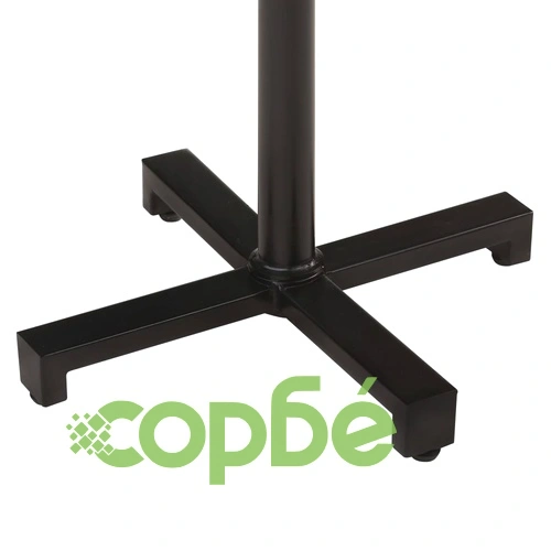 Бистро маса, квадратна, 60x60x75 cм, регенерирано дърво масив ➤ топ цена ➤ sorbe.bg