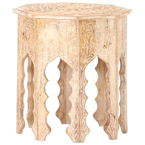 Странична маса 48 см мангово дърво масив