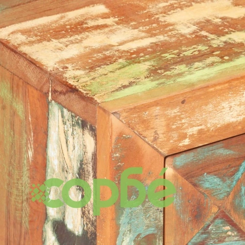 Нощно шкафче, 40х30х50 см, регенерирано дърво масив ➤ топ цена ➤ sorbe.bg