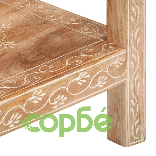 Конзолна маса, 80x35x74 cм, манго масив ➤ топ цена ➤ sorbe.bg