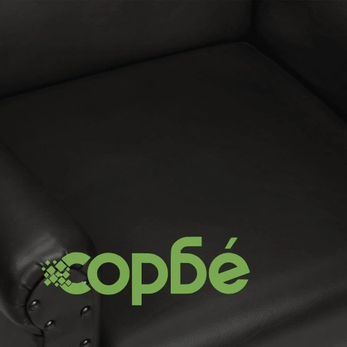 Фотьойл, черен, естествена кожа ➤ топ цена ➤ sorbe.bg