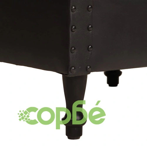 Фотьойл, черен, естествена кожа ➤ топ цена ➤ sorbe.bg