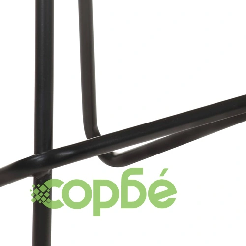 Бар табуретки, 4 бр, кафяви, естествена кожа ➤ топ цена ➤ sorbe.bg