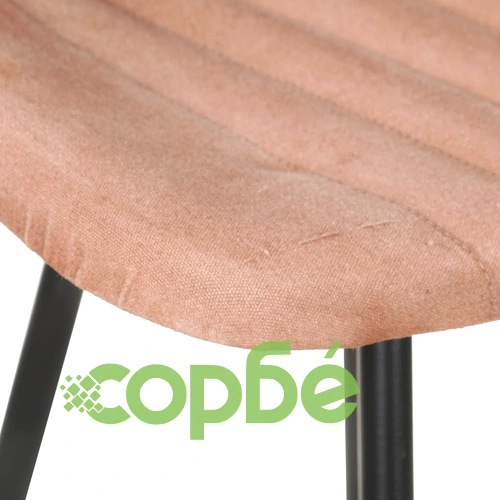 Бар табуретки, 4 бр, кафяви, естествена кожа ➤ топ цена ➤ sorbe.bg