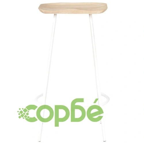 Бар табуретки, 4 бр, мангово дърво масив ➤ топ цена ➤ sorbe.bg