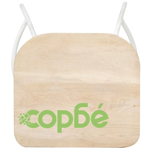 Бар табуретки, 4 бр, мангово дърво масив ➤ топ цена ➤ sorbe.bg