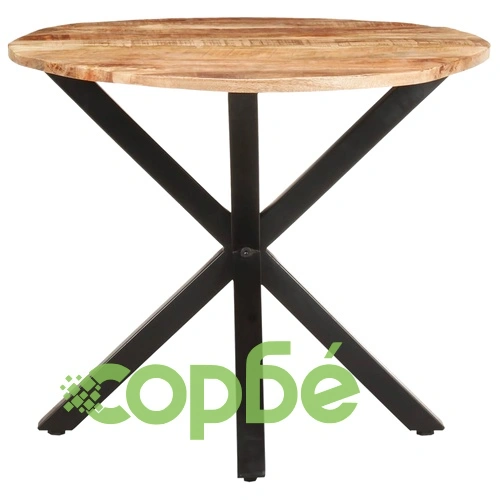 Странична маса, 68x68x56 см, мангово дърво масив ➤ топ цена ➤ sorbe.bg