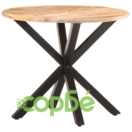 Странична маса, 68x68x56 см, мангово дърво масив ➤ топ цена ➤ sorbe.bg