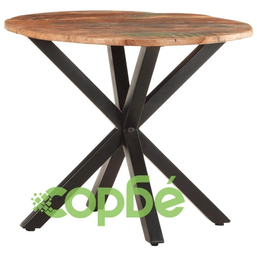 Странична маса, 68x68x56 см, регенерирано дърво масив ➤ топ цена ➤ sorbe.bg