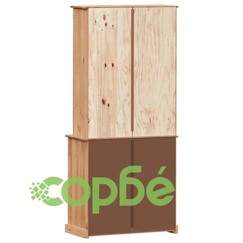 Висок шкаф VIGO, 80x40x176 см, бор масив ➤ топ цена ➤ sorbe.bg