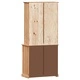 Висок шкаф VIGO, 80x40x176 см, бор масив
