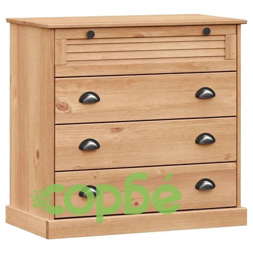 Висок шкаф VIGO, 80x40x176 см, бор масив ➤ топ цена ➤ sorbe.bg