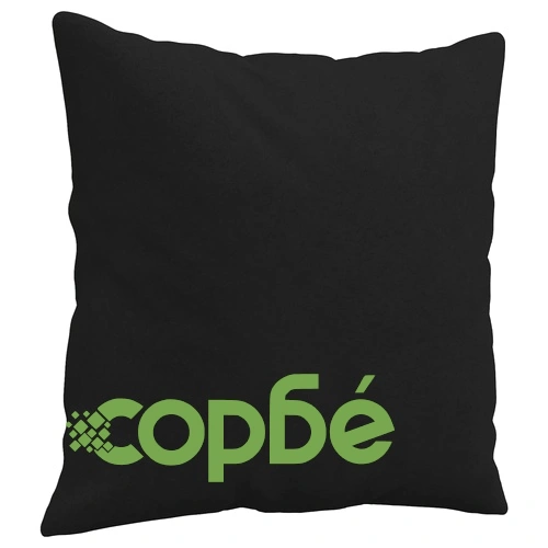 2-местен диван с възглавници черен 120 см микрофибърен плат ➤ топ цена ➤ sorbe.bg