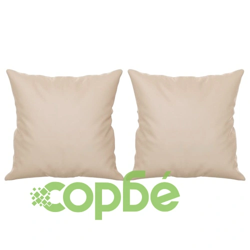 2-местен диван с възглавници кремав 120 см микрофибърен плат ➤ топ цена ➤ sorbe.bg