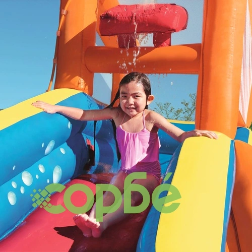Bestway H2OGO Пързалка Turbo Splash Water Zone-Mega Water Park 53301 ➤ топ цена ➤ sorbe.bg