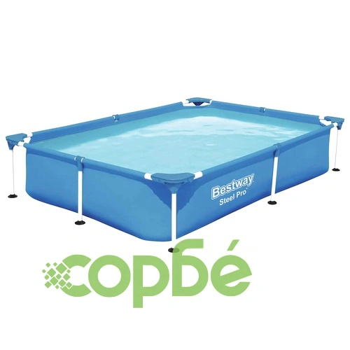 Bestway Steel Pro Плувен басейн 221x150x43 см ➤ топ цена ➤ sorbe.bg