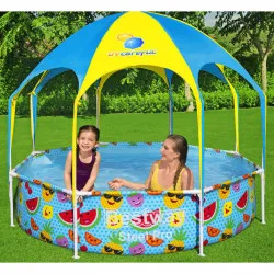 Bestway Steel Pro UV Careful Надземен басейн за деца 244x51 см