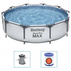 Bestway Steel Pro MAX Комплект плувен басейн 305x76 см