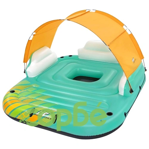 Bestway 5-местен надуваем остров Sunny Lounge 291x265x83 см ➤ топ цена ➤ sorbe.bg