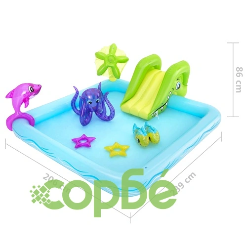 Bestway Център за игра Фантастичен аквариум 239x206x86 см ➤ топ цена ➤ sorbe.bg
