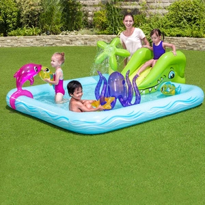Bestway Център за игра Фантастичен аквариум 239x206x86 см