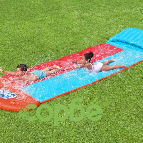 Bestway H2OGO Водна пързалка Tsunami Splash Ramp Double Slide ➤ топ цена ➤ sorbe.bg