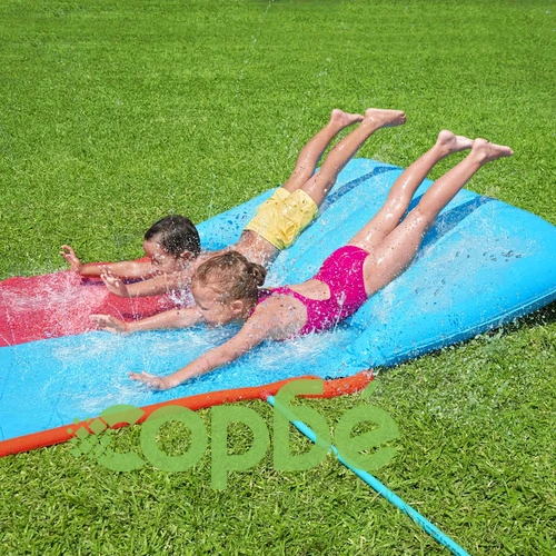 Bestway H2OGO Водна пързалка Tsunami Splash Ramp Double Slide ➤ топ цена ➤ sorbe.bg