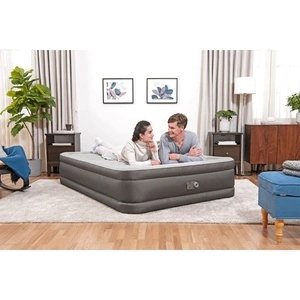 Bestway Fortech Надуваемо легло с вградена помпа 203x152x46 cм