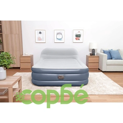 Bestway Надуваемо легло с вградена помпа 226x152x84 cм ➤ топ цена ➤ sorbe.bg