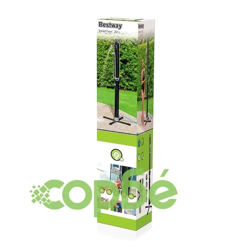 Bestway Solar Flow Външен душ черен 20 л ➤ топ цена ➤ sorbe.bg
