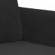 Комплект дивани 2 части черен кадифе