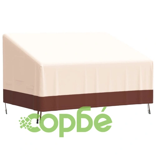 Покривала за 2-местни пейки 2 бр 137x97x48/74 см 600D Оксфорд ➤ топ цена ➤ sorbe.bg