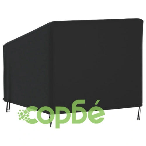 Покривала за градински столове 2 бр 90x90x50/75 см 420D Оксфорд ➤ топ цена ➤ sorbe.bg