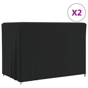 Покривала за градински люлки 2 бр 220x150x150 см 420D Оксфорд