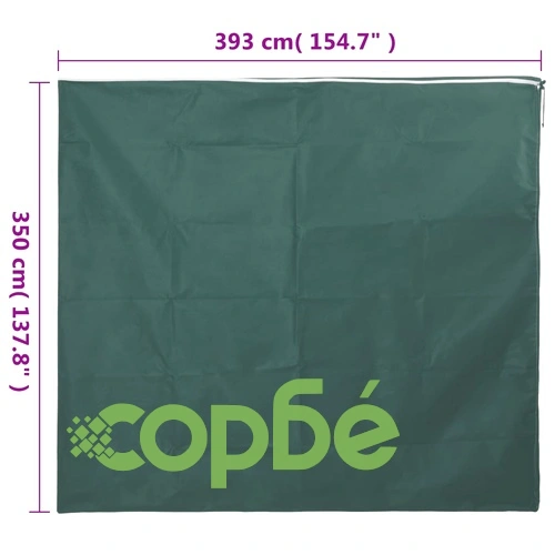 Зимни покривала за растения с цип, 4 бр, 70 г/м², 3,93x3,5 м ➤ топ цена ➤ sorbe.bg