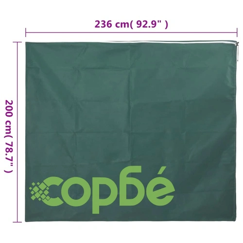 Зимни покривала за растения с цип, 10 бр, 70 г/м², 2,36x2 м ➤ топ цена ➤ sorbe.bg