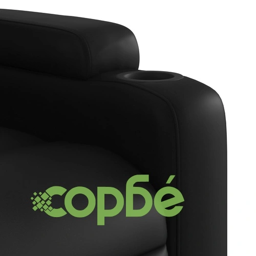 Електрически наклоняем стол, черен, изкуствена кожа ➤ топ цена ➤ sorbe.bg