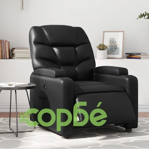 Електрически наклоняем стол, черен, изкуствена кожа ➤ топ цена ➤ sorbe.bg